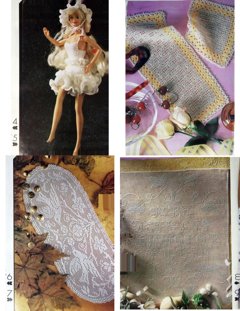 Crochet Monthly Number 214 — Les Éditions de Saxe, 1997