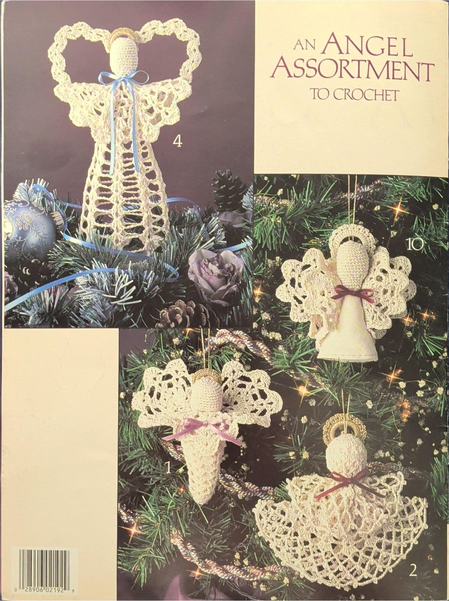 An Angel Assortment to Crochet — Leisure Arts Leaflet 2192, 1992