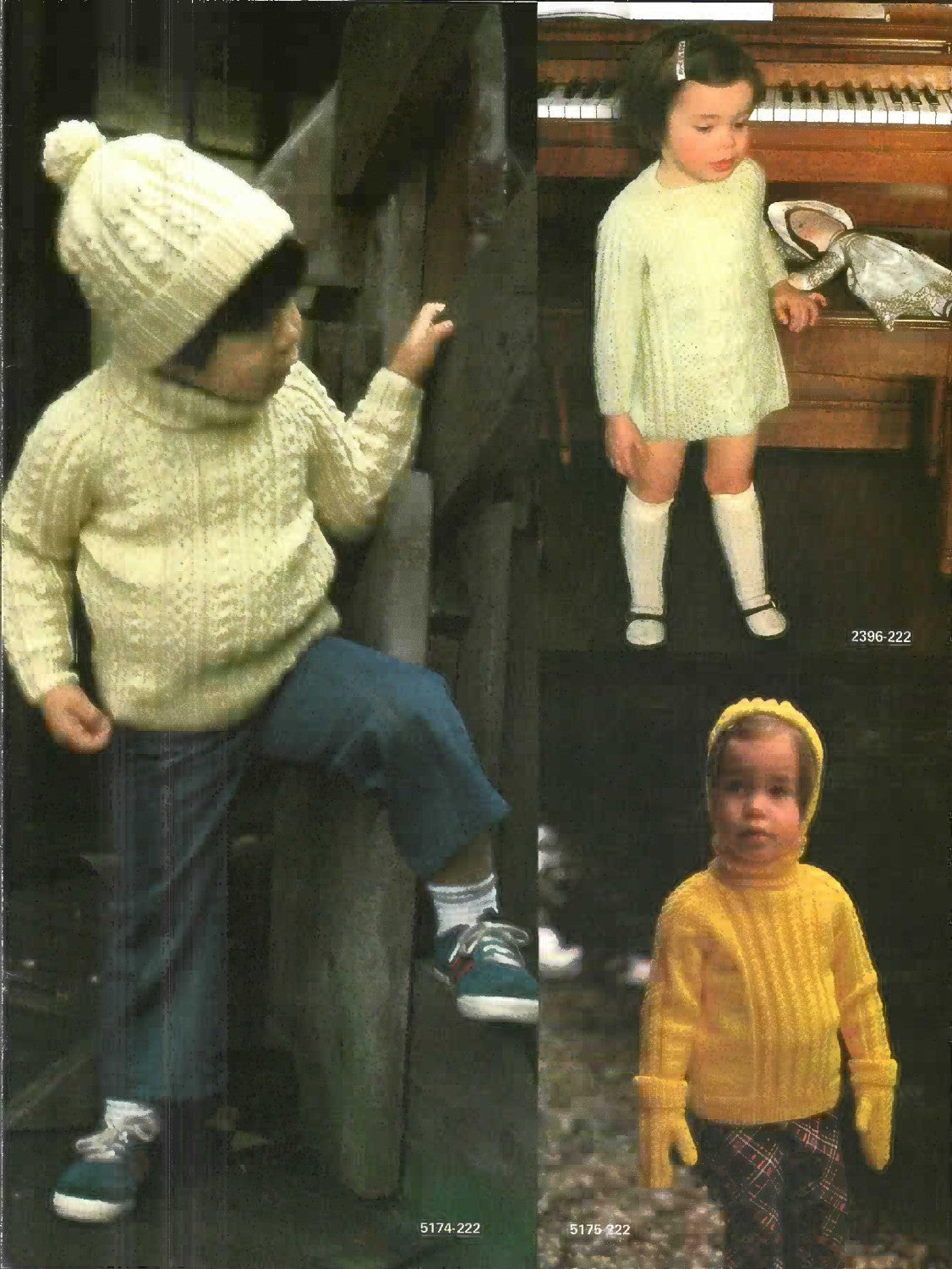 BERNAT BABIES, Handicrafter No. 222, 1976