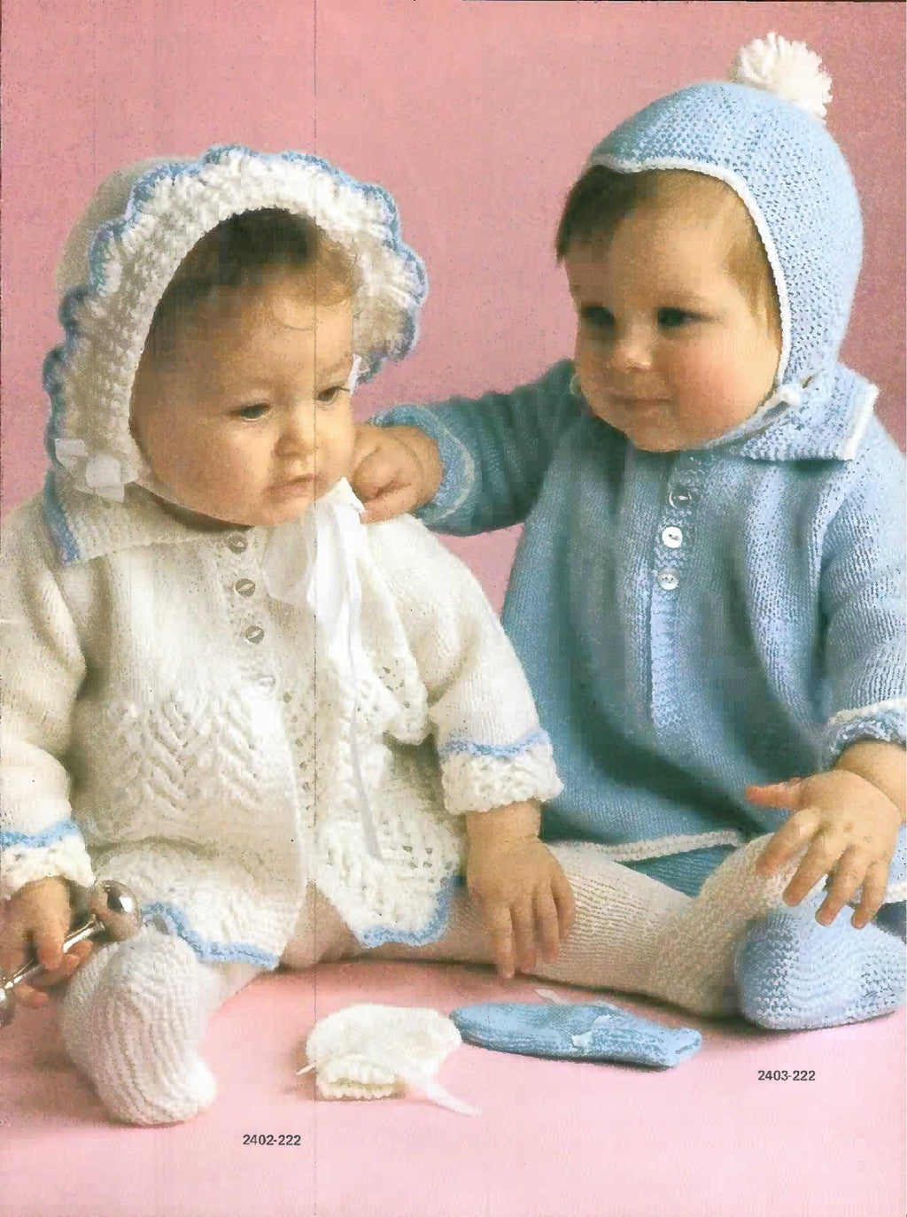 BERNAT BABIES, Handicrafter No. 222, 1976