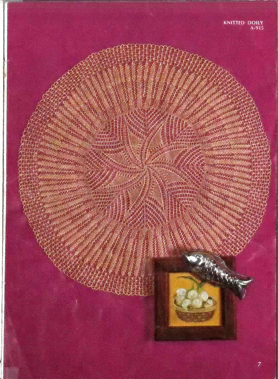 Coats & Clark’s Book No. 222 – Doilies (1972)