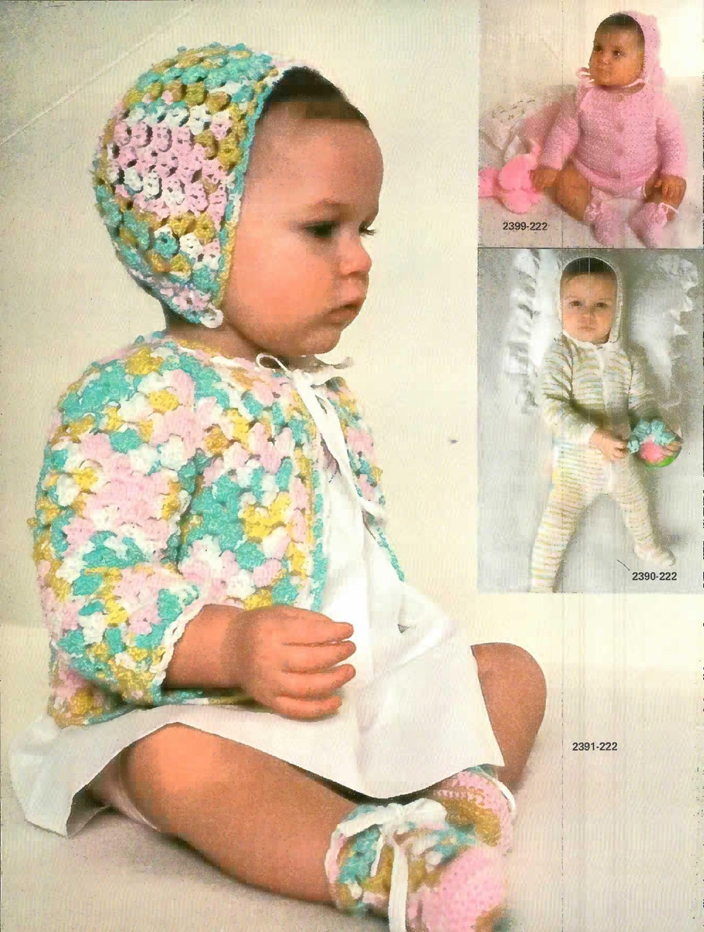 BERNAT BABIES, Handicrafter No. 222, 1976
