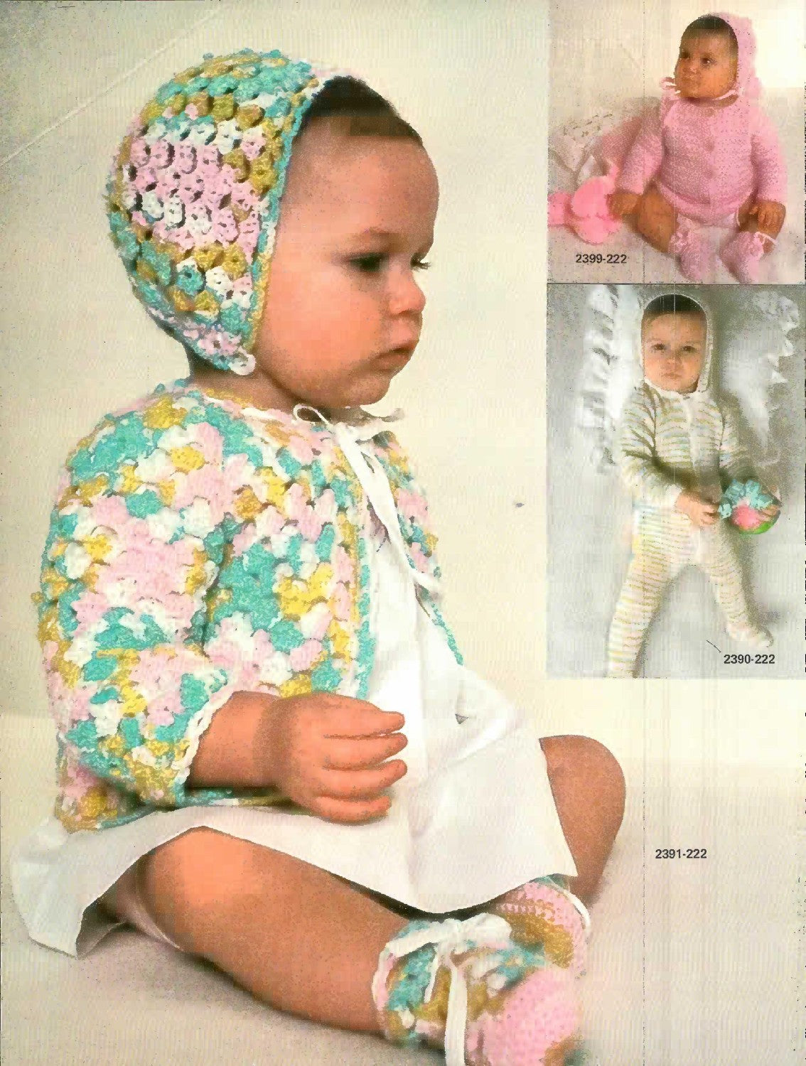 BERNAT BABIES, Handicrafter No. 222, 1976