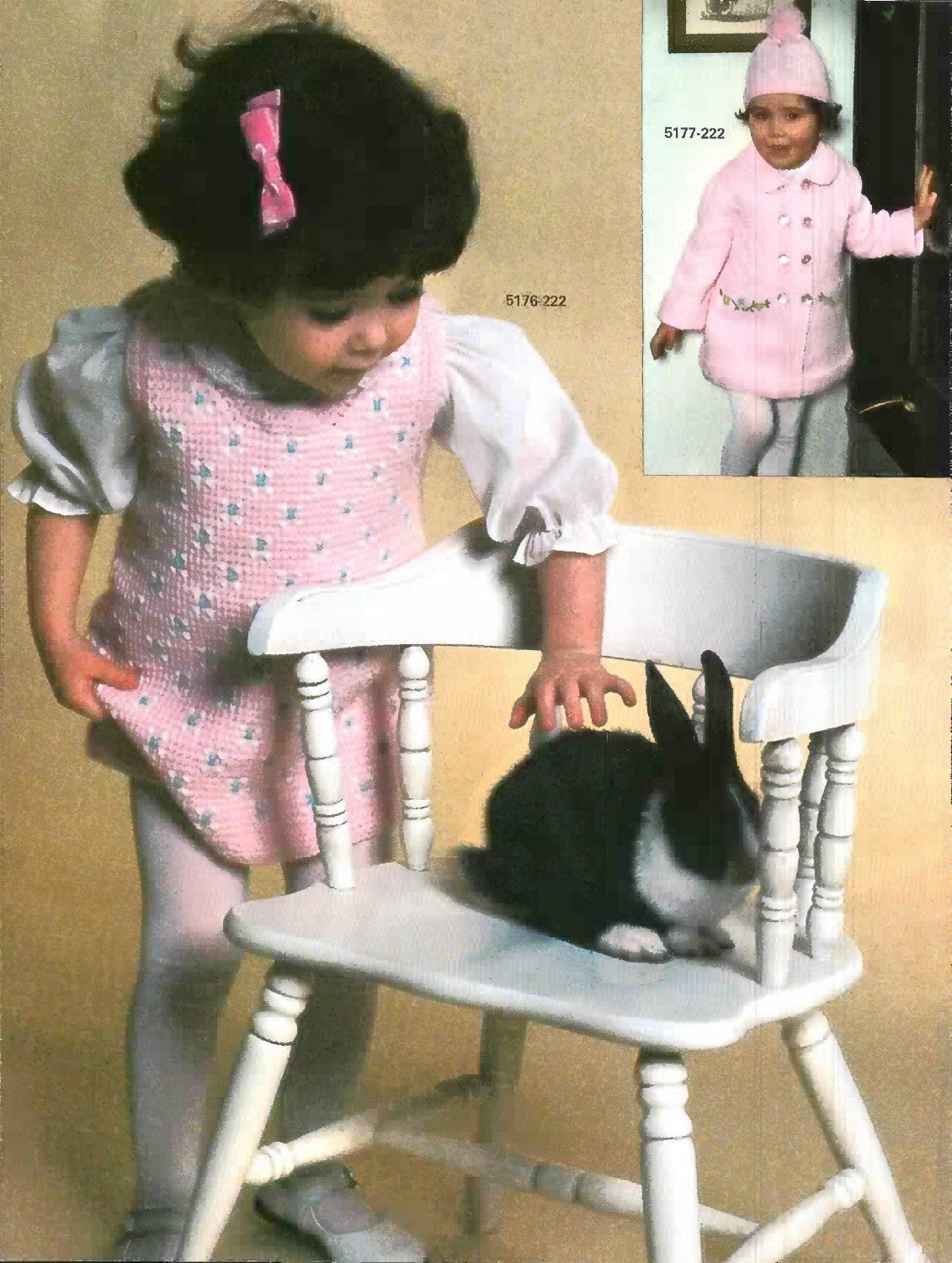 BERNAT BABIES, Handicrafter No. 222, 1976
