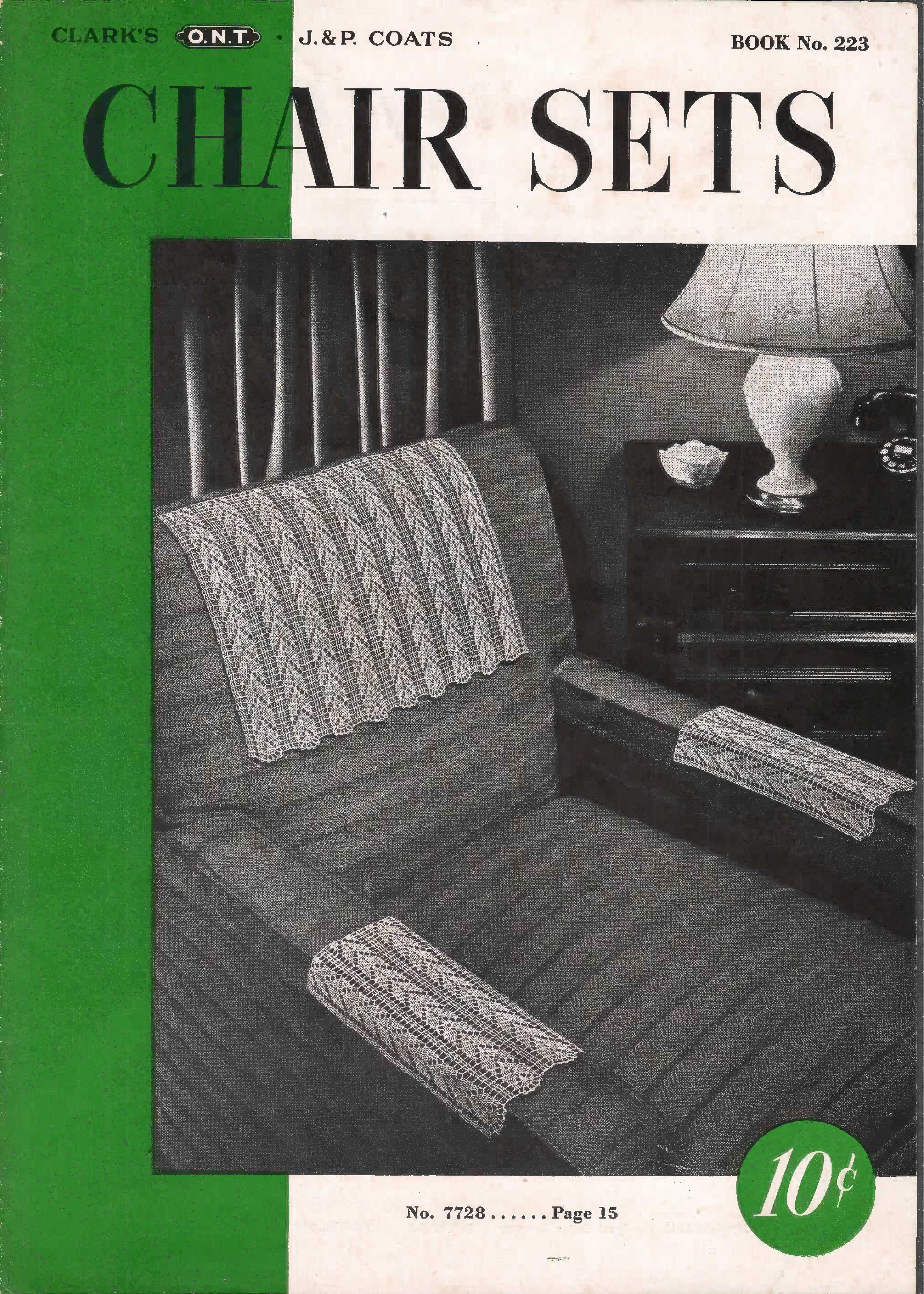Chair Sets, Book No. 223, 1945