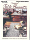 Crocheted Table Runners — Leisure Arts Leaflet 2299, 1992