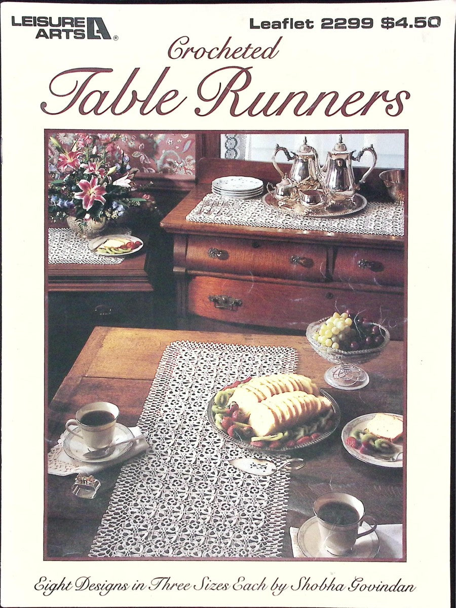 Crocheted Table Runners — Leisure Arts Leaflet 2299, 1992