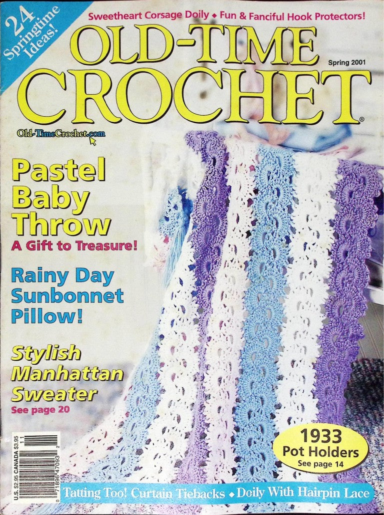 Old-Time Crochet, Vol. 23 No. 1 — Spring 2001