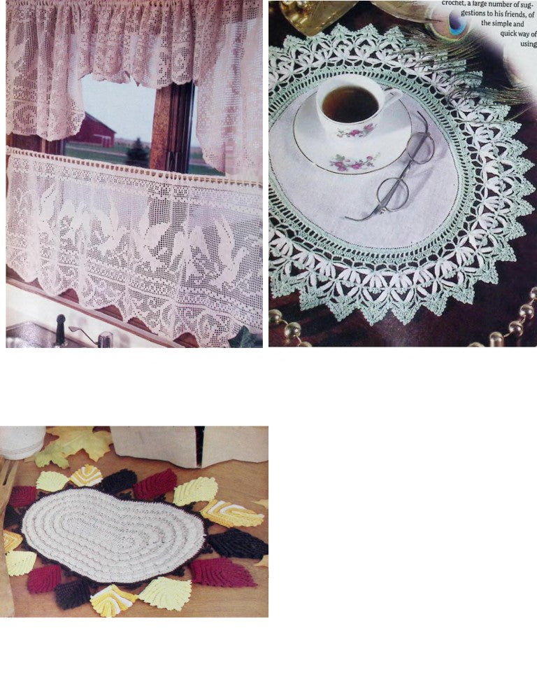 Old-Time Crochet, Vol. 23 No. 3 — Autumn 2001