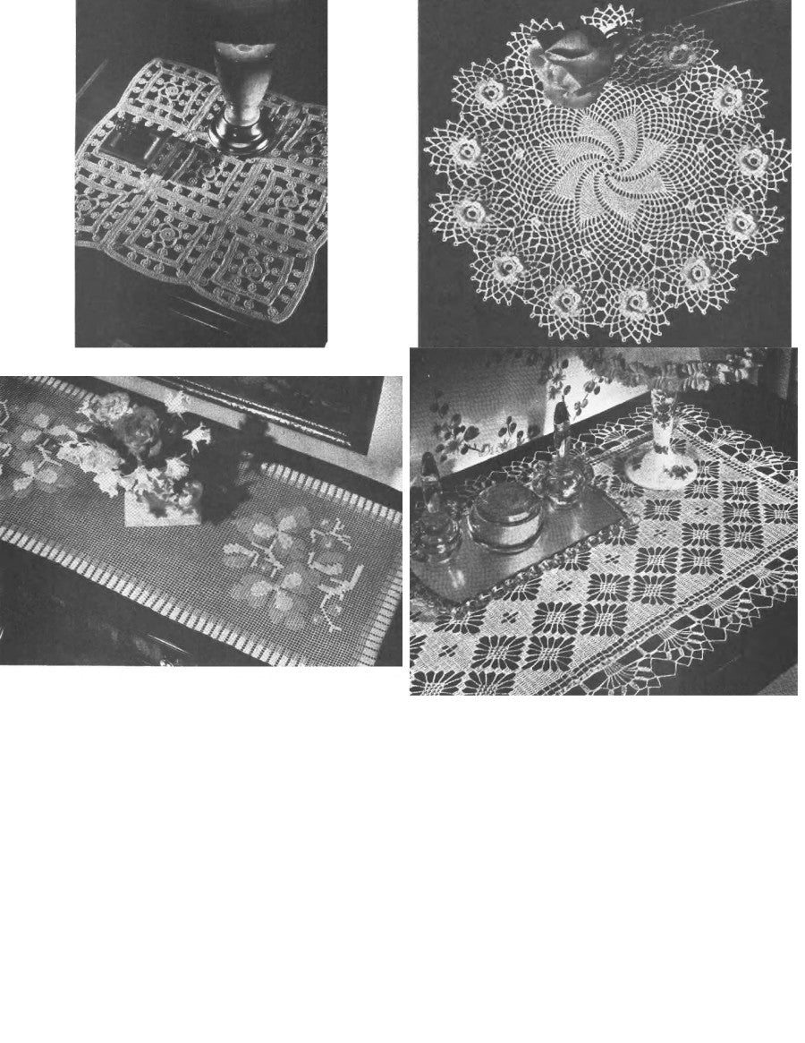 Floral Doilies for Crocheting (1979)