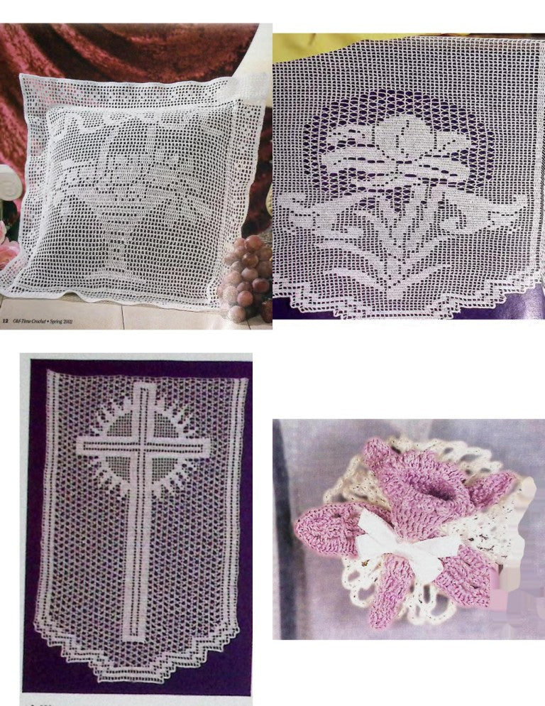 Old-Time Crochet, Vol. 24 No. 1 — Spring 2002