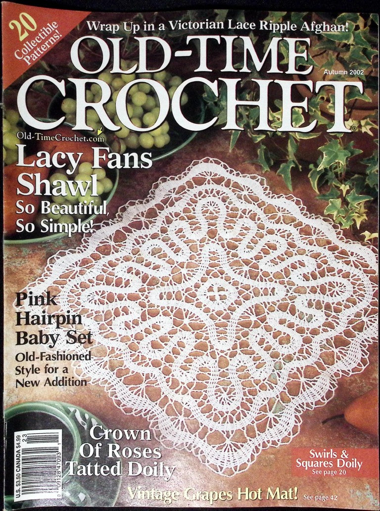 Old-Time Crochet, Vol. 24 No. 3 — Autumn 2002