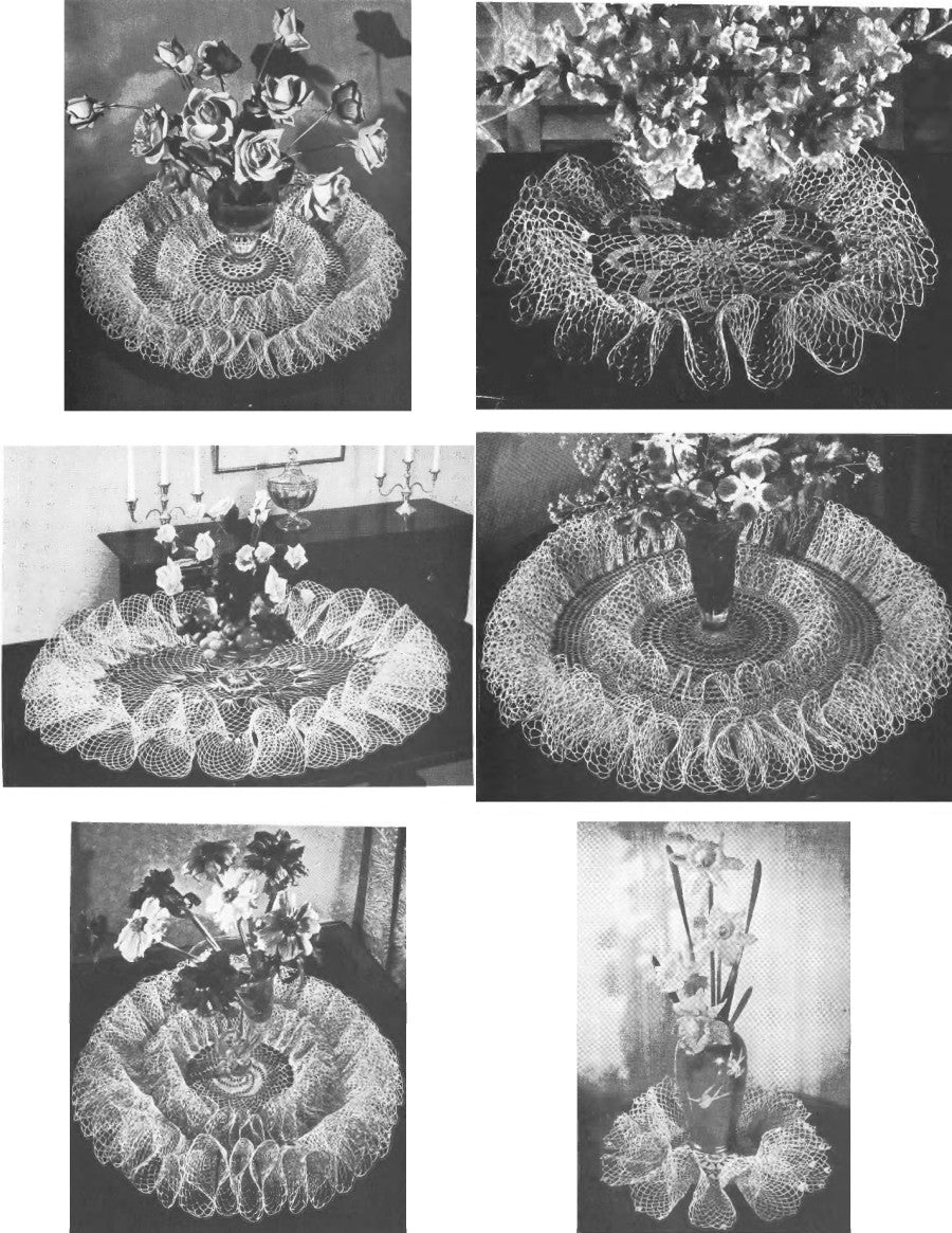 Crocheting Ruffled Doilies (1982)