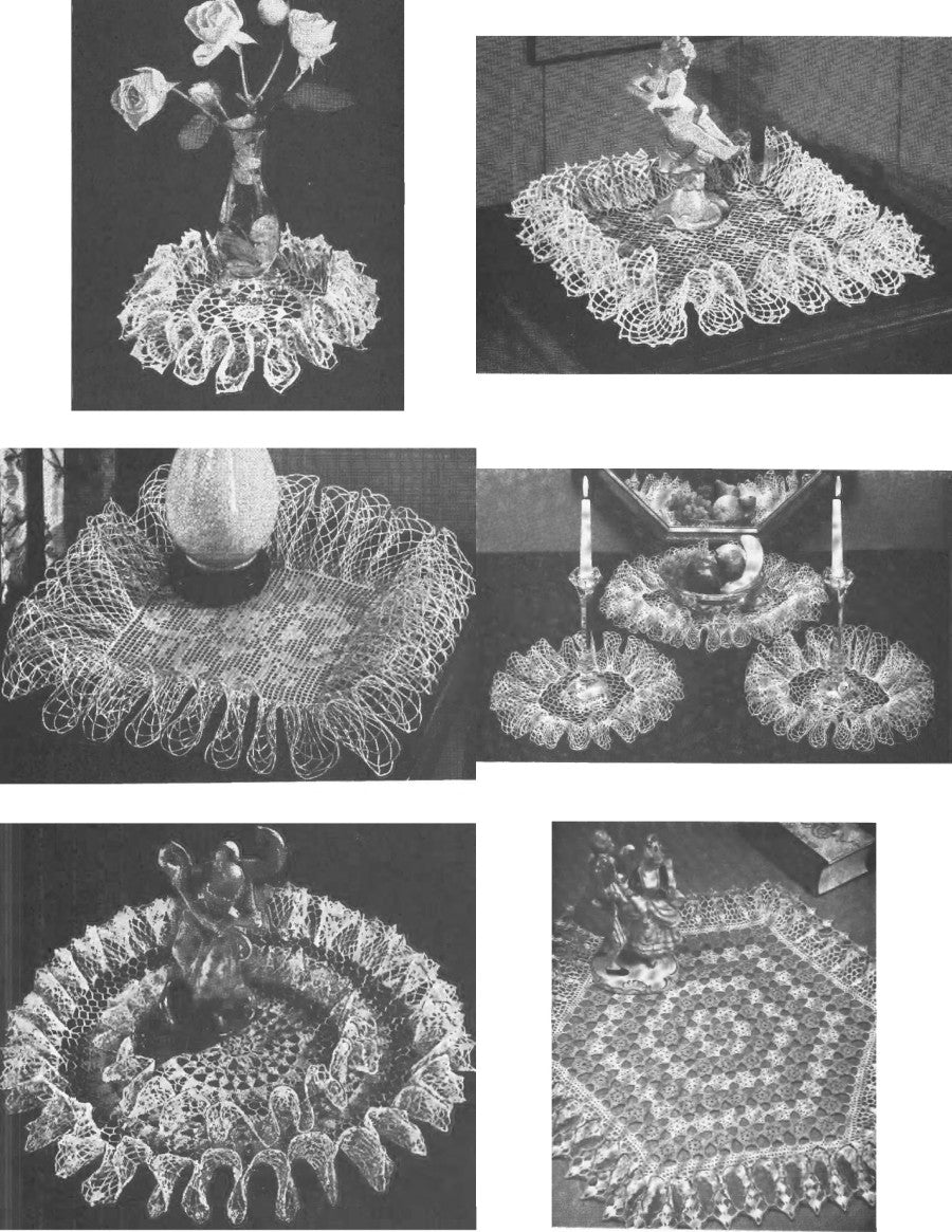 Crocheting Ruffled Doilies (1982)