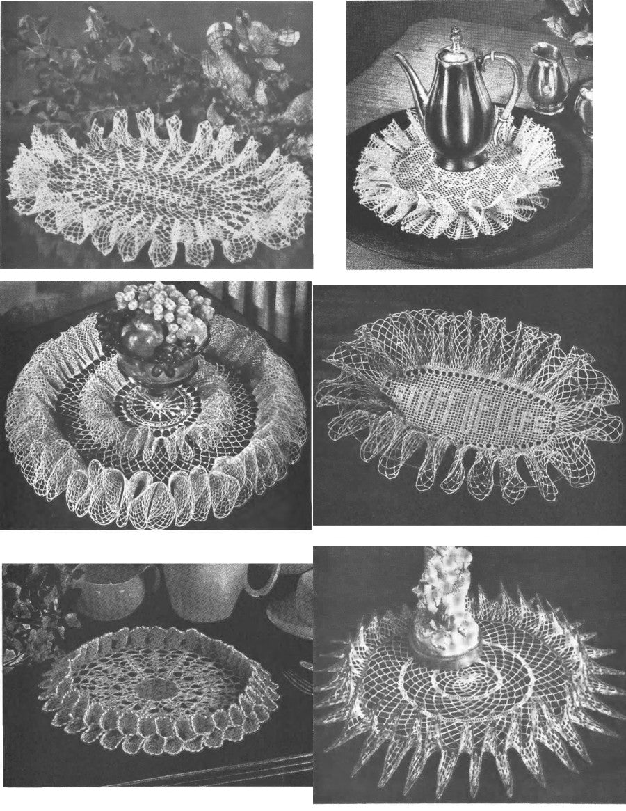 Crocheting Ruffled Doilies (1982)