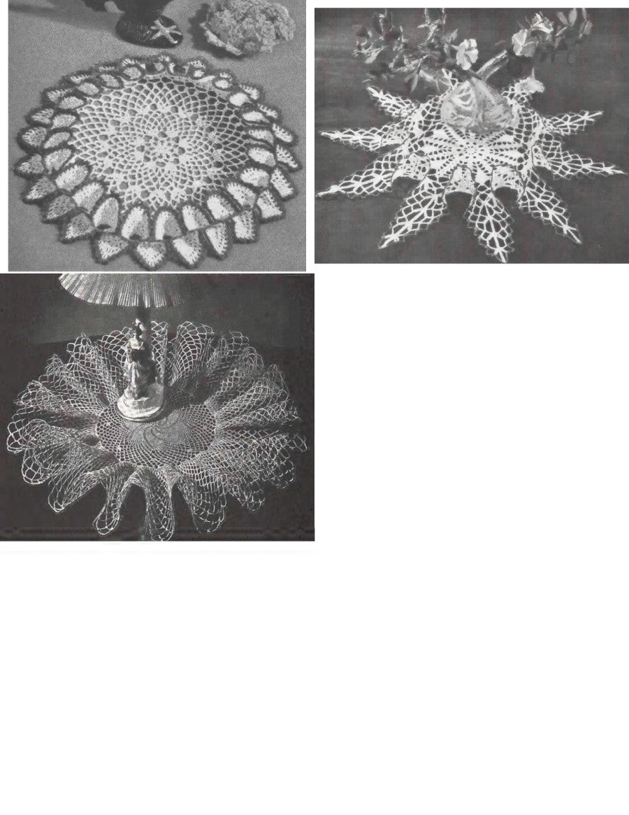 Crocheting Ruffled Doilies (1982)