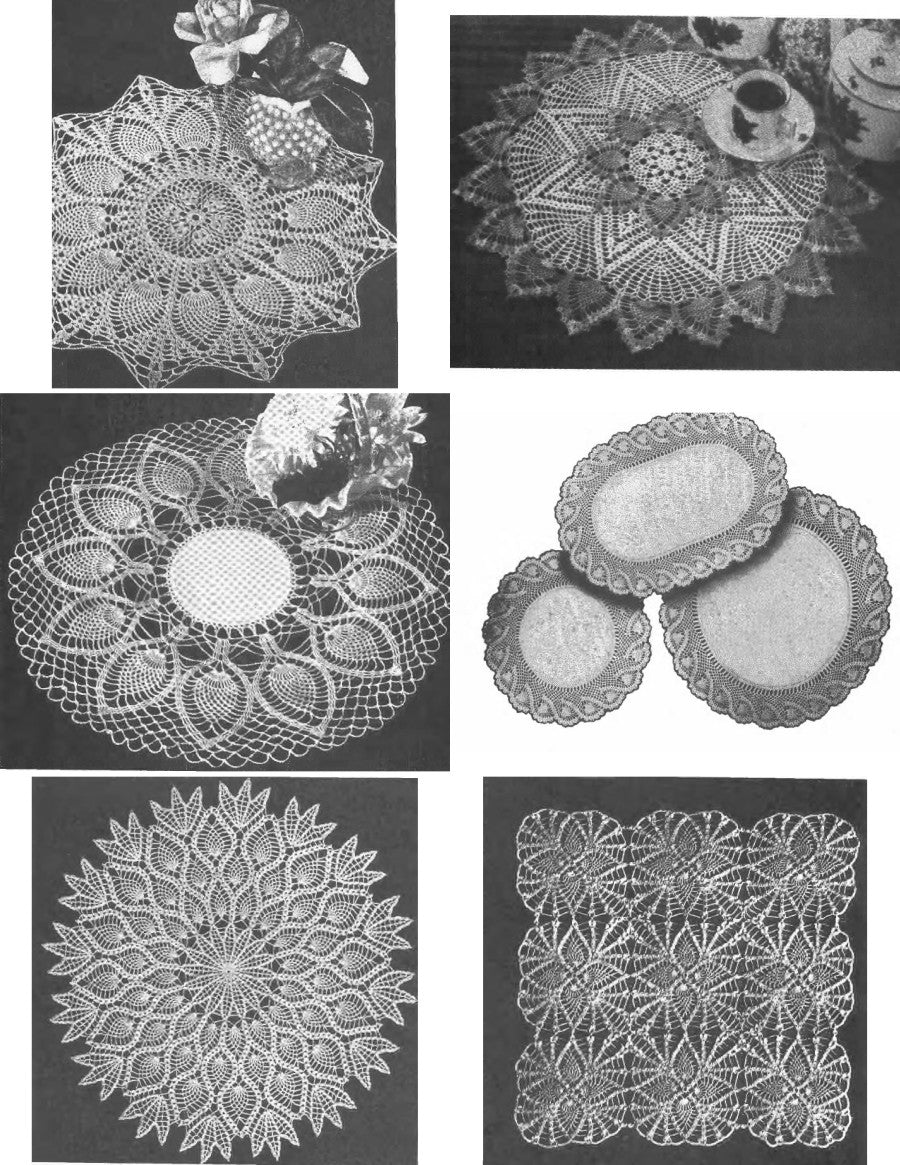 Treasury of Pineapple Designs for Crocheting (1983)