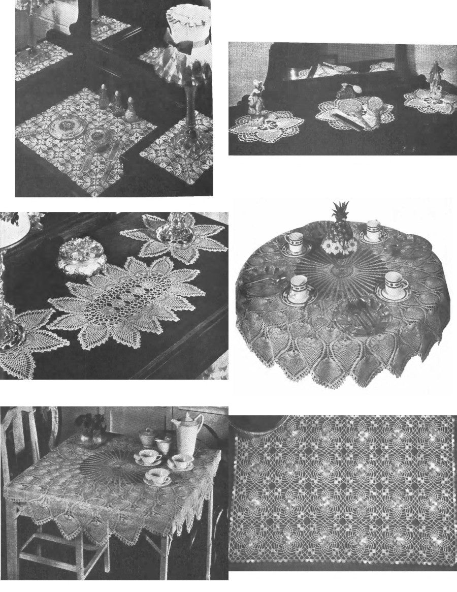 Treasury of Pineapple Designs for Crocheting (1983)