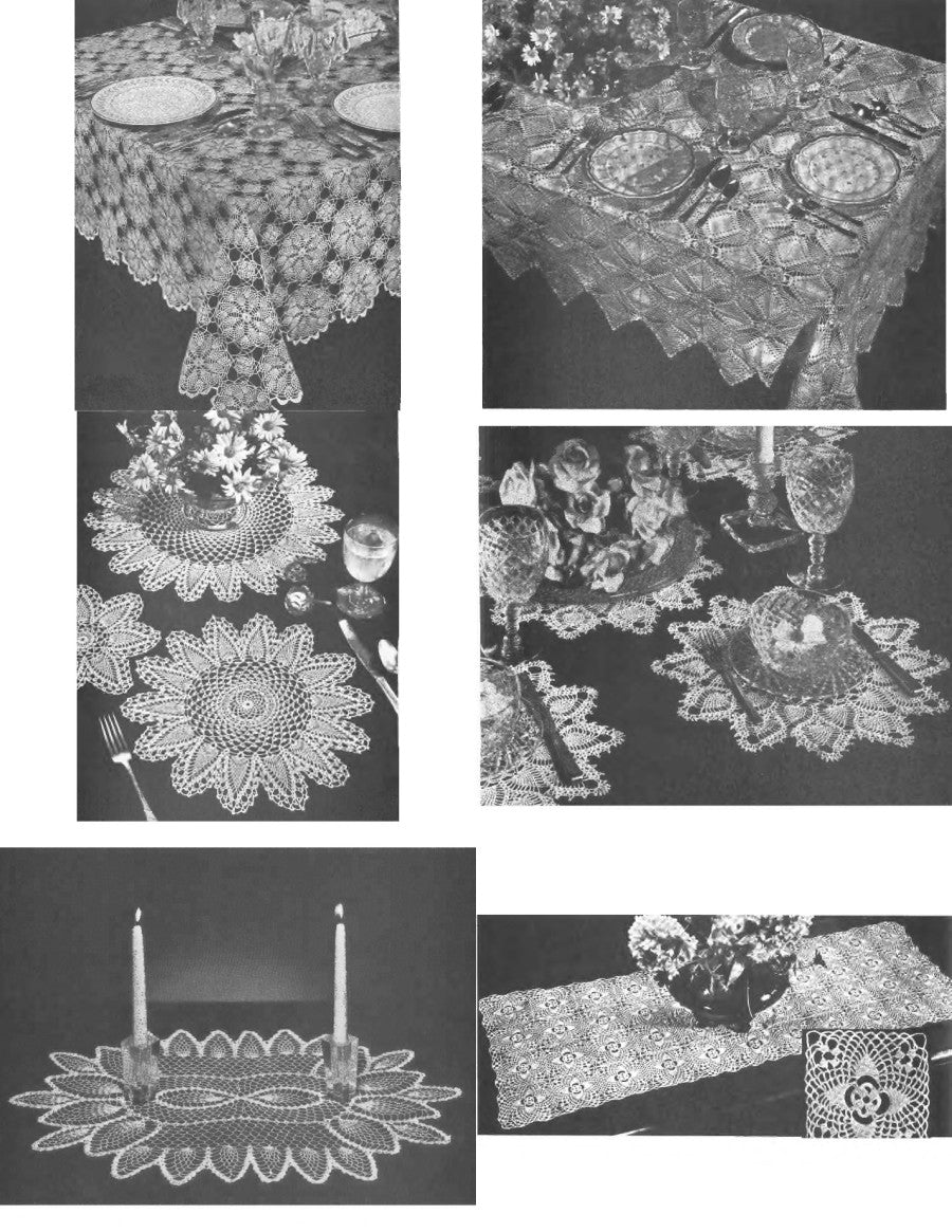 Treasury of Pineapple Designs for Crocheting (1983)