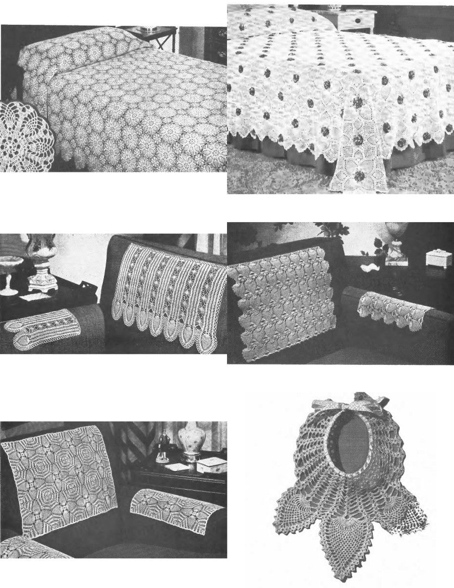 Treasury of Pineapple Designs for Crocheting (1983)