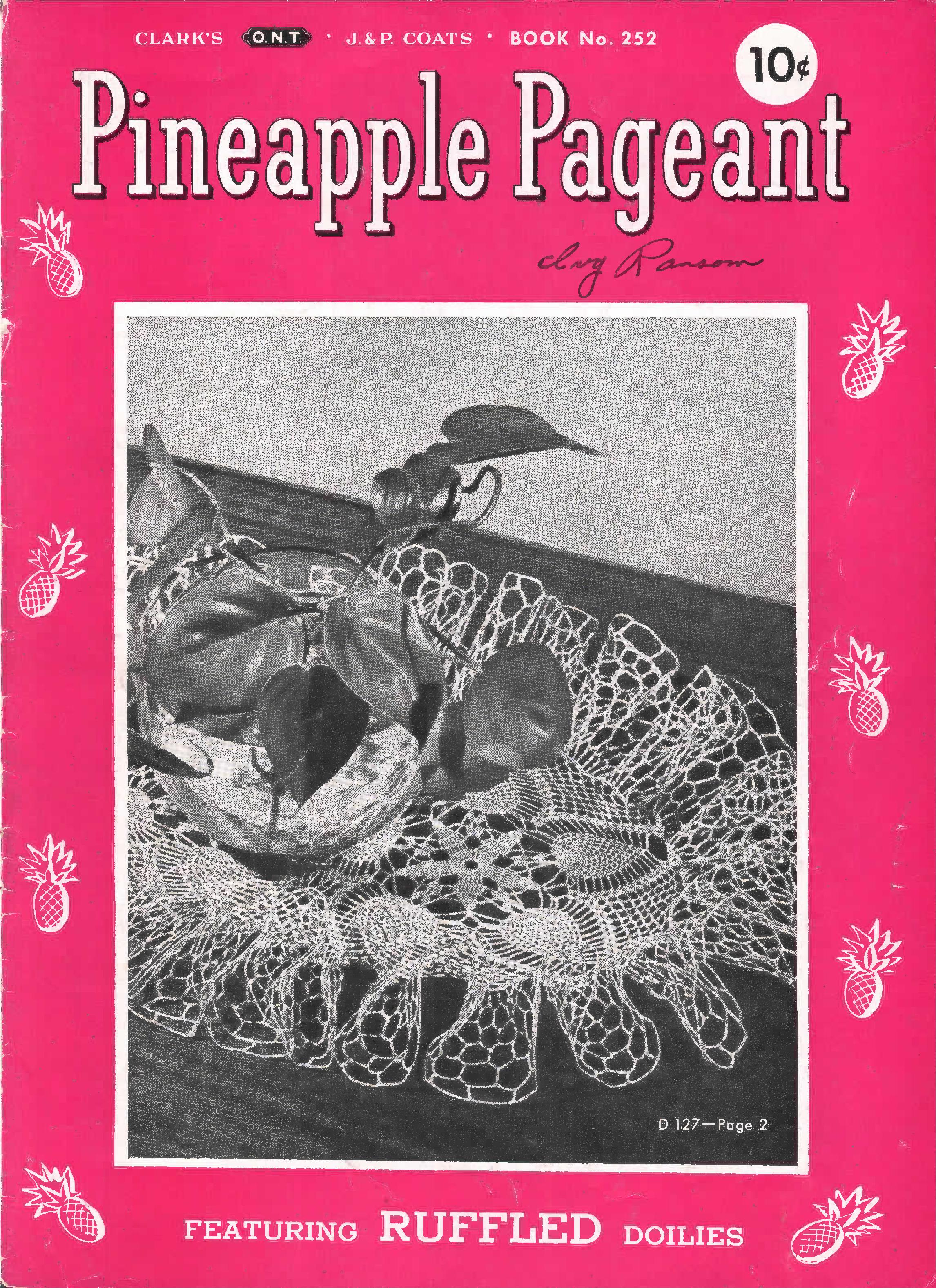 Pineapple Pageant, Book No. 252, 1948