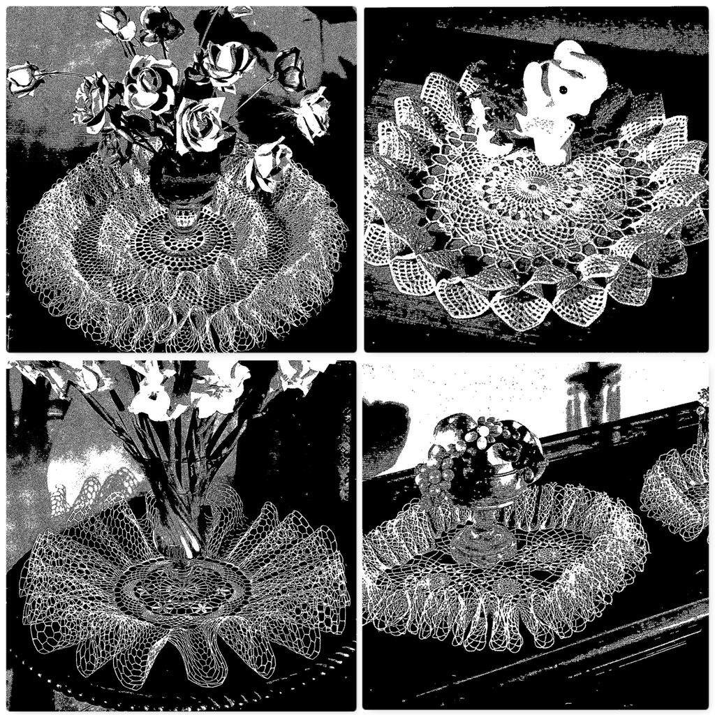 Coats & Clark’s • Ruffled Doilies • Book No. 253 (1949)