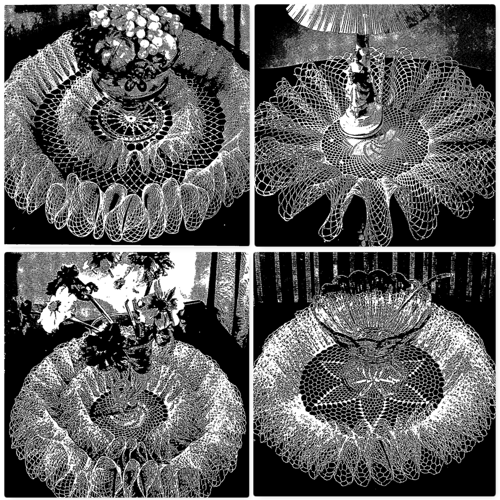 Coats & Clark’s • Ruffled Doilies • Book No. 253 (1949)
