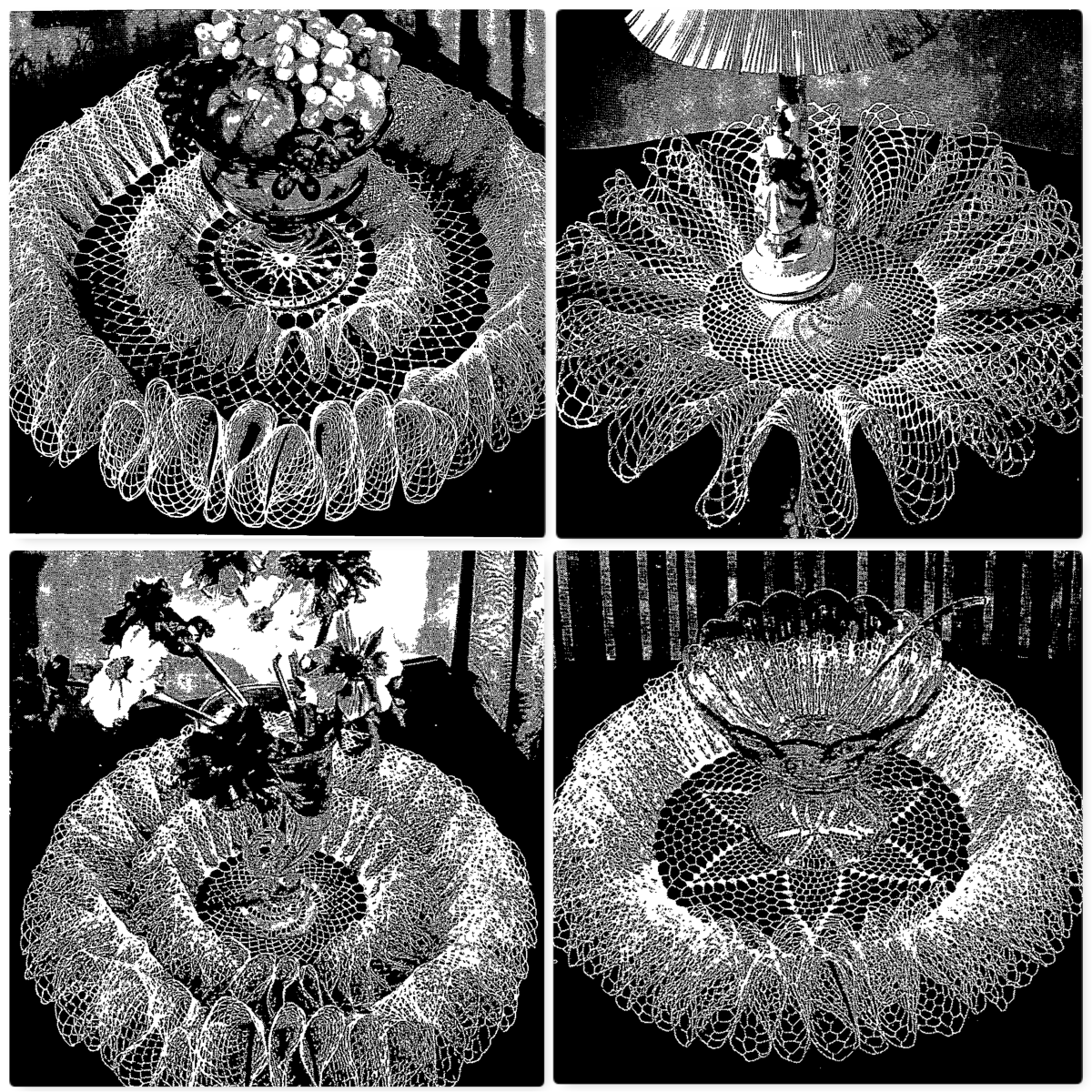 Coats & Clark’s • Ruffled Doilies • Book No. 253 (1949)