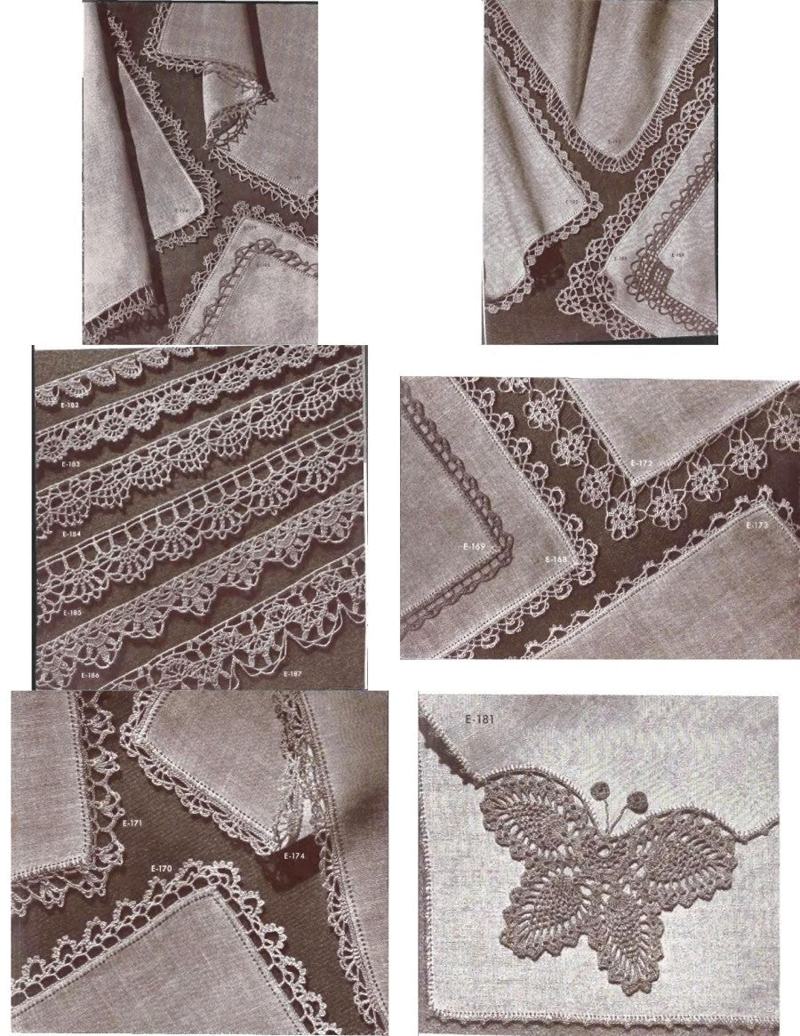 Handkerchief Edgings, Coats ONT 256 (1949)