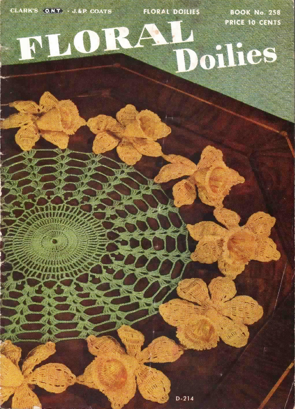 Floral Doilies, Book No. 258, 1949