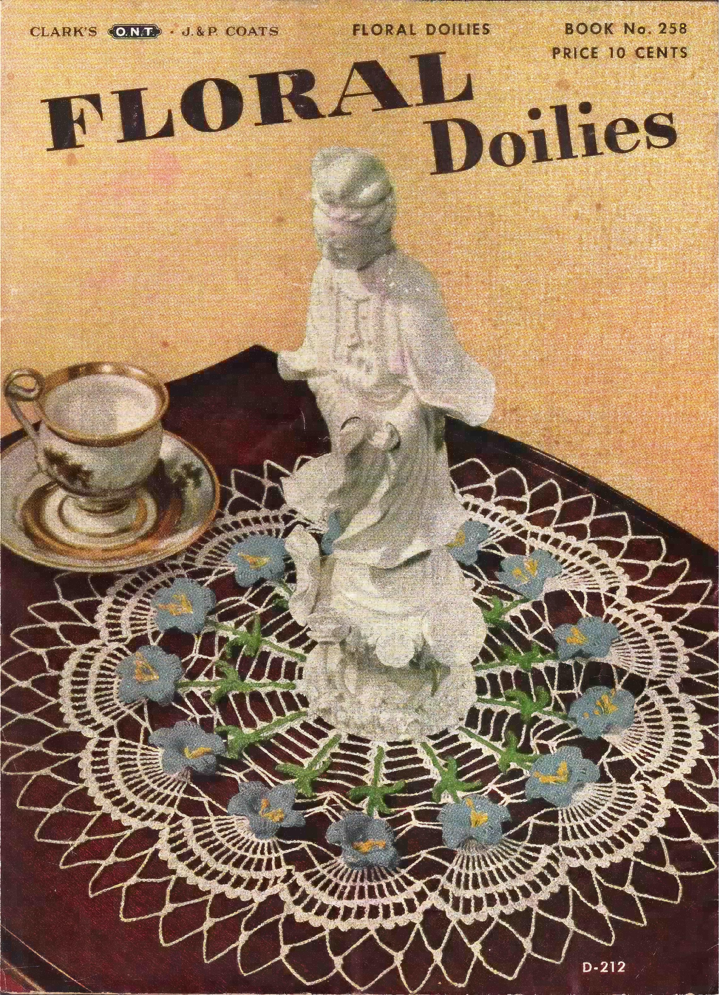 Floral Doilies, Book No. 258, 1949