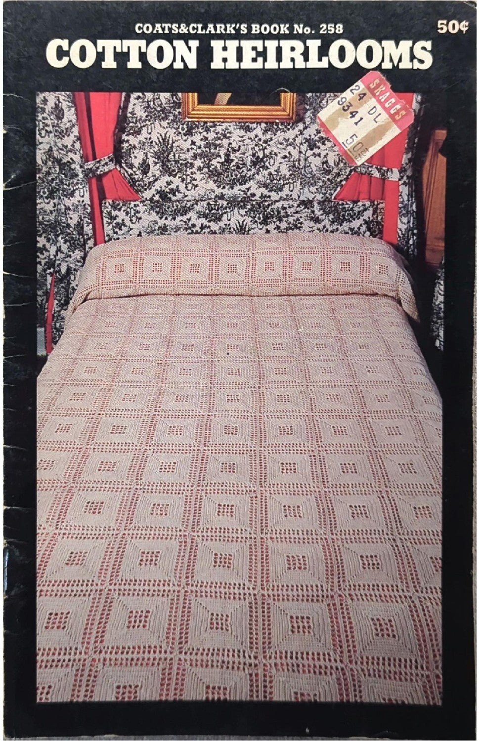 Coats & Clark Cotton Heirlooms – Book No. 258 (1976, 1st Edition)