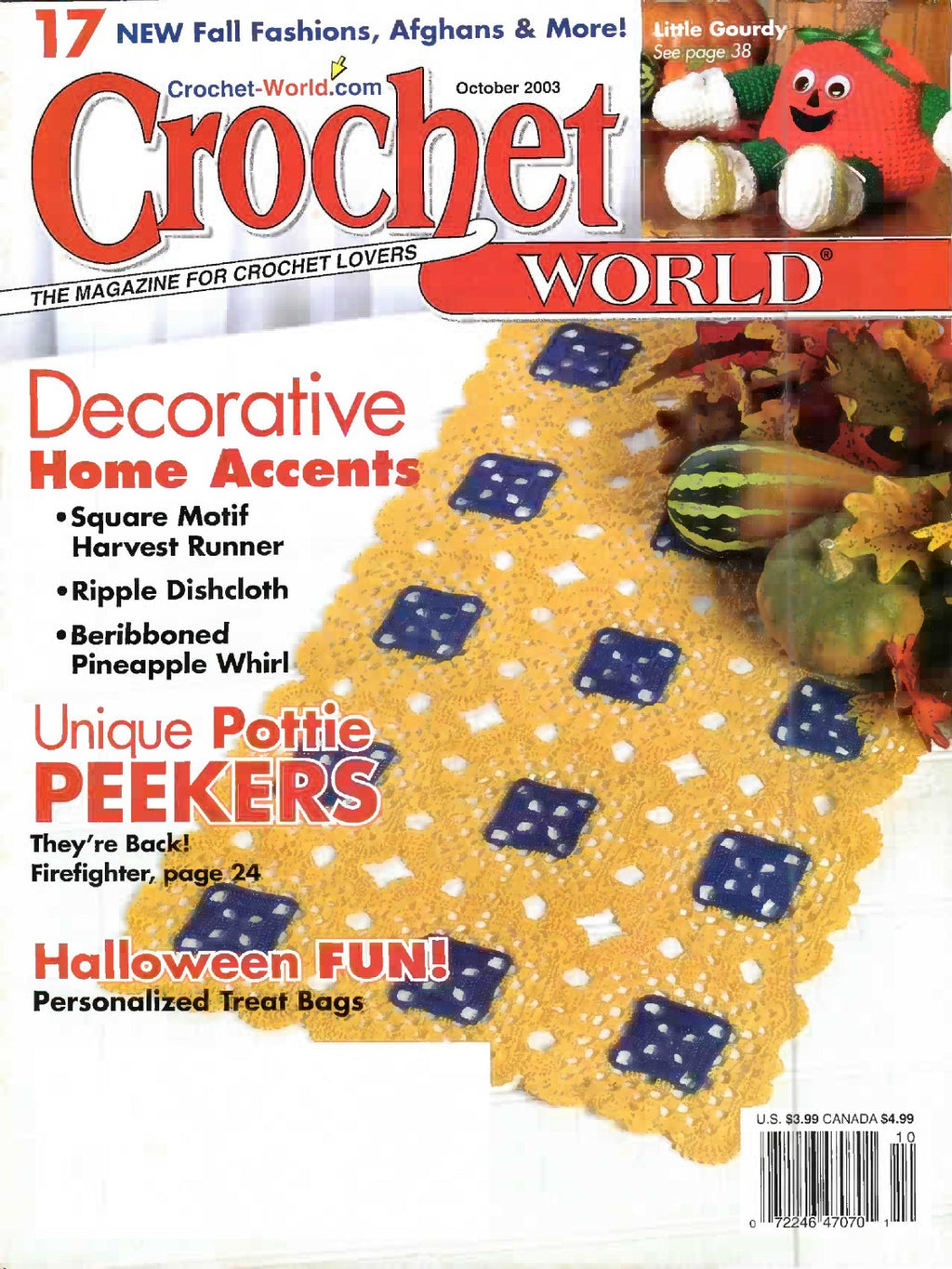 Crochet World October 2003 (Volume 26 Number 5)