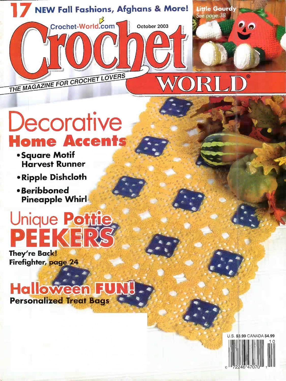Crochet World October 2003 (Volume 26 Number 5)