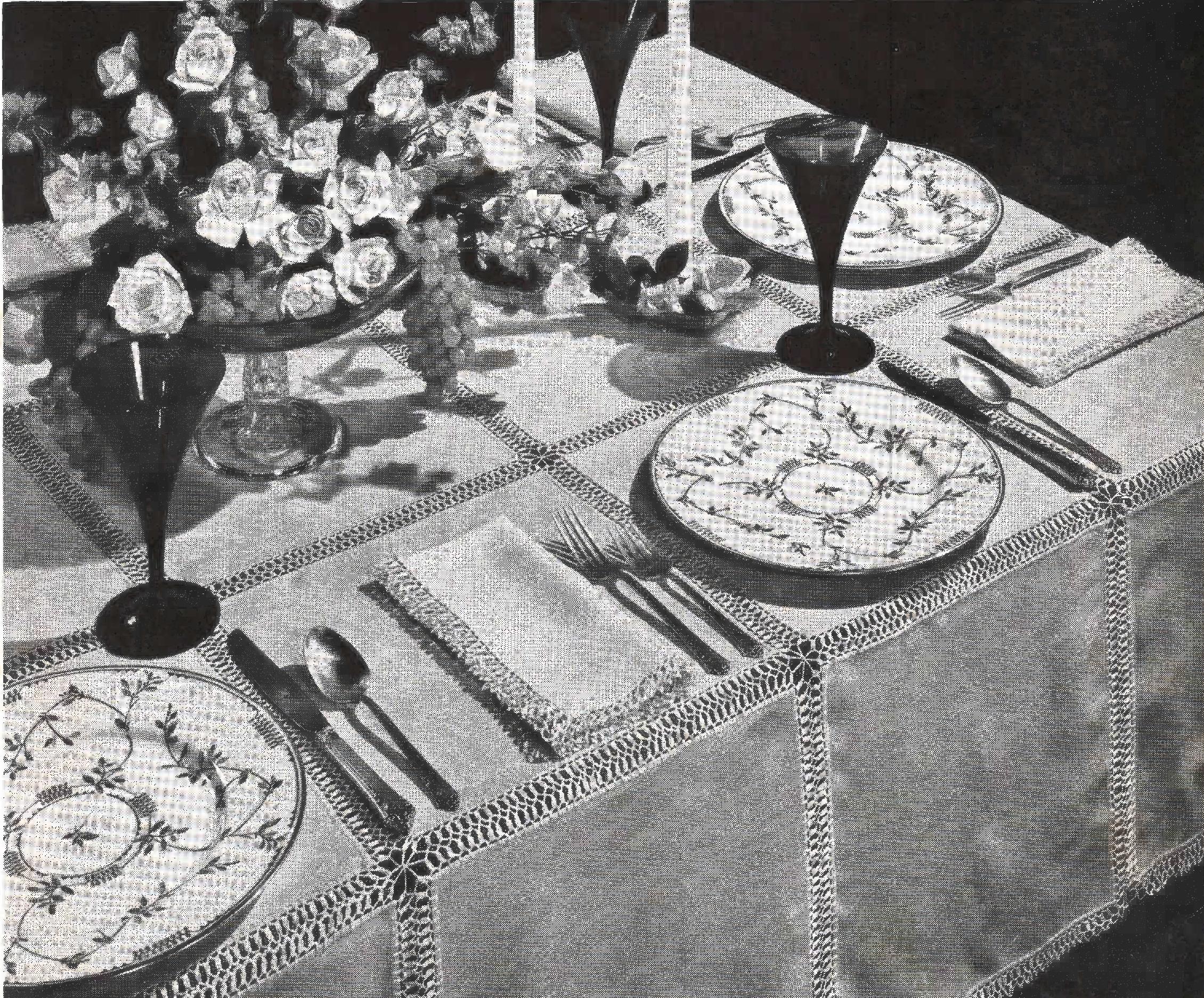 Correct Table Settings, Book No. 260, 1949