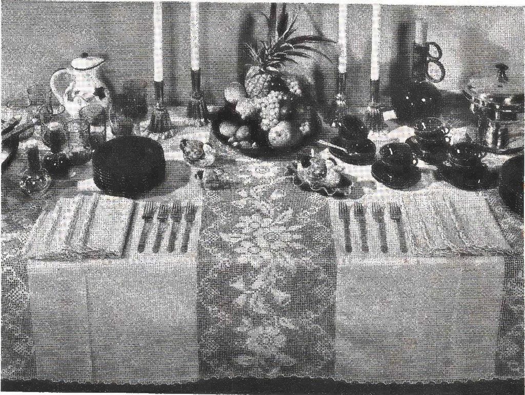 Correct Table Settings, Book No. 260, 1949