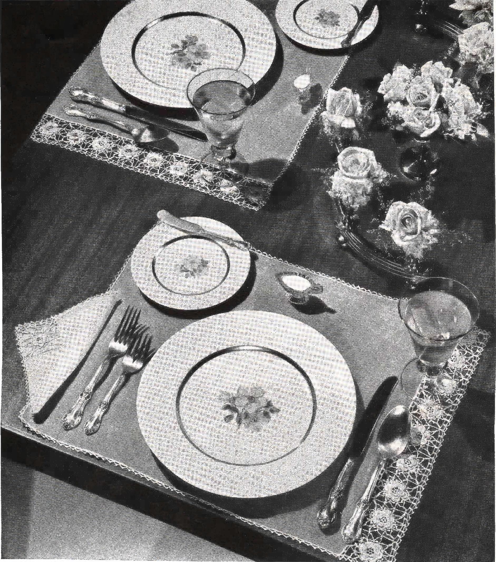 Correct Table Settings, Book No. 260, 1949