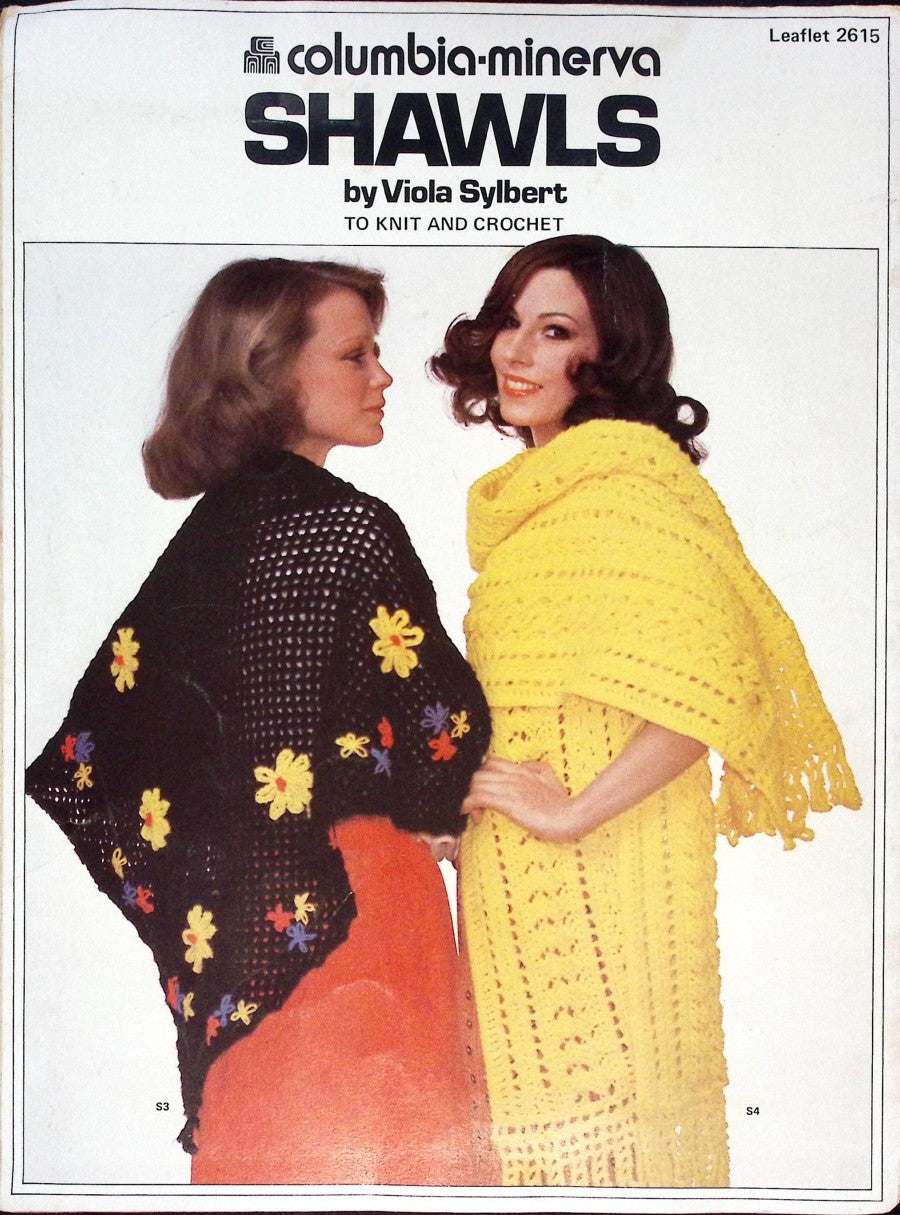 Shawls — Columbia-Minerva Leaflet 2615, 1975