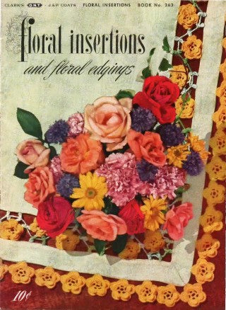 Floral Insertions and Floral Edgings — Book No. 263, 1949 (First Edition)