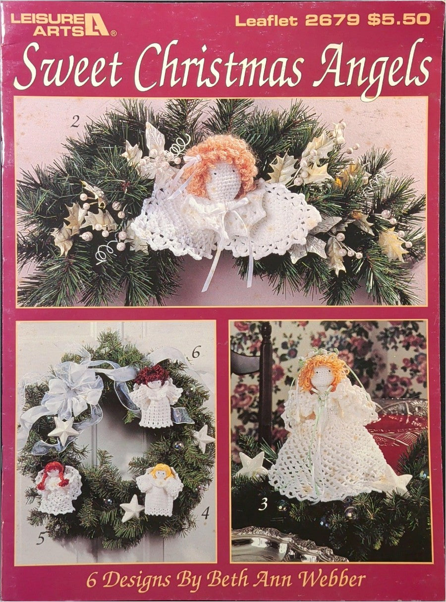 Sweet Christmas Angels — Leisure Arts 2679, circa 1995