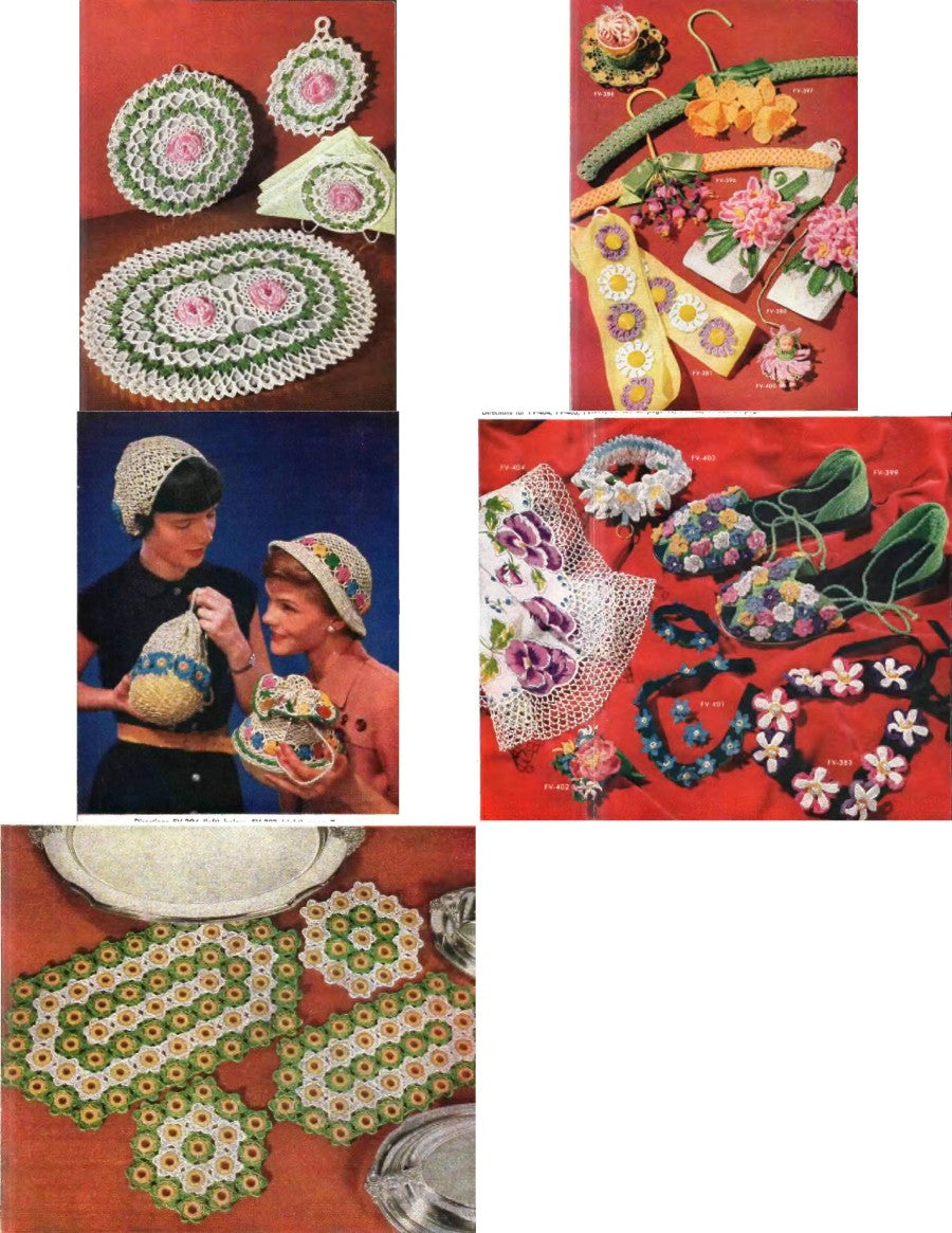 Quick Tricks in Crochet, Coats ONT 267 (1950)