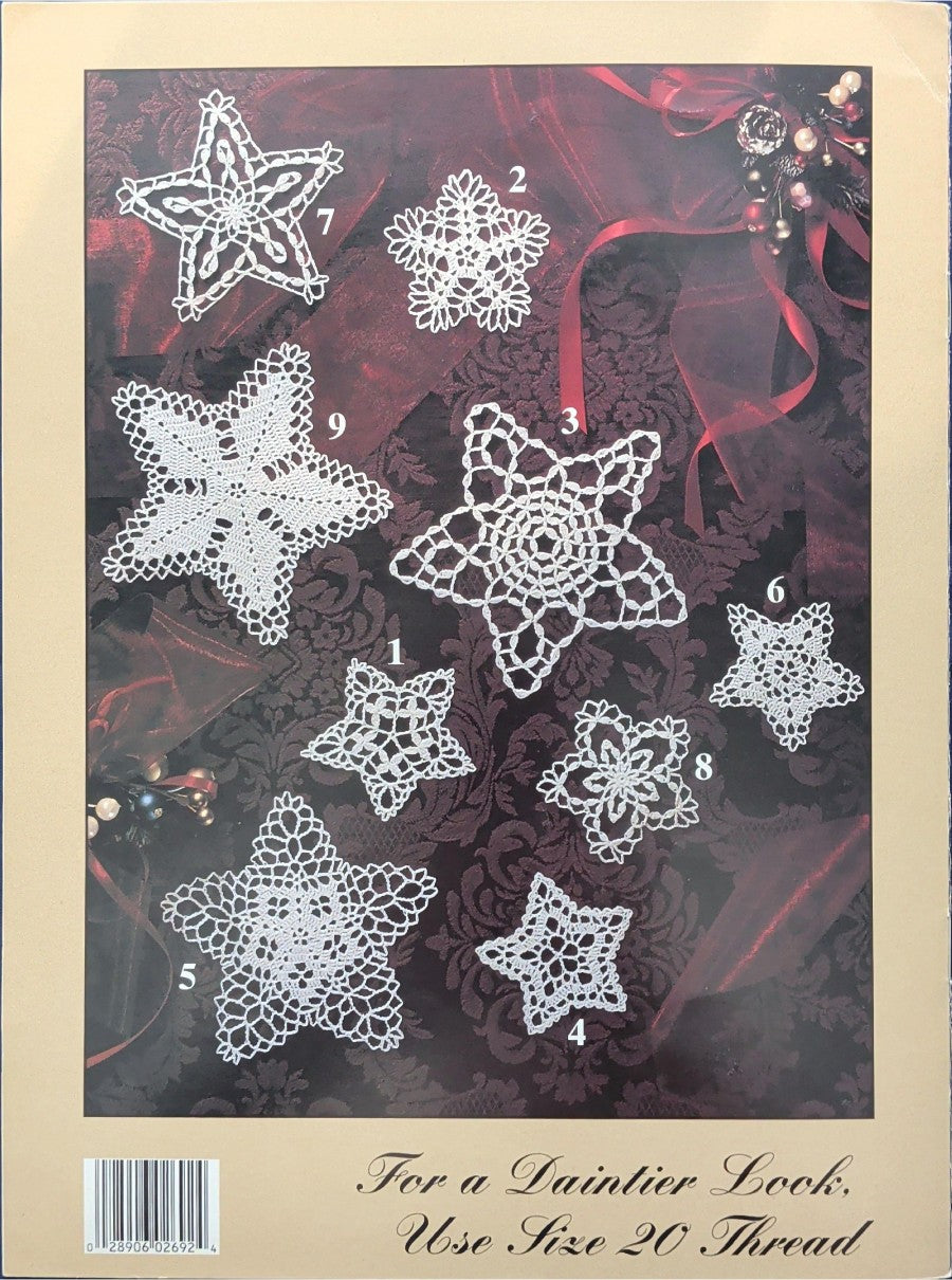 Christmas Stars to Crochet — Leisure Arts Leaflet 2692, 1995
