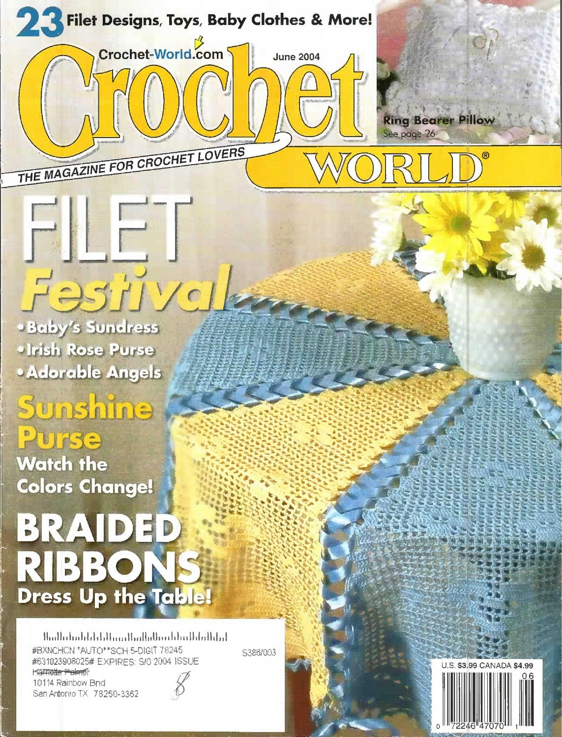 Crochet World June 2004 (Volume 27 Number 3)