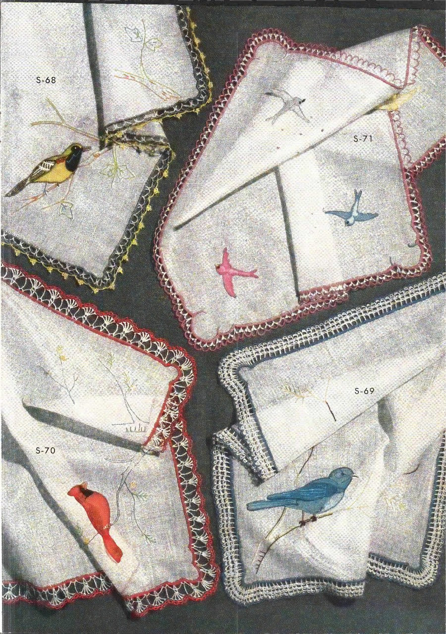 Edgings for Handkerchiefs, Coats ONT 271 (1951)