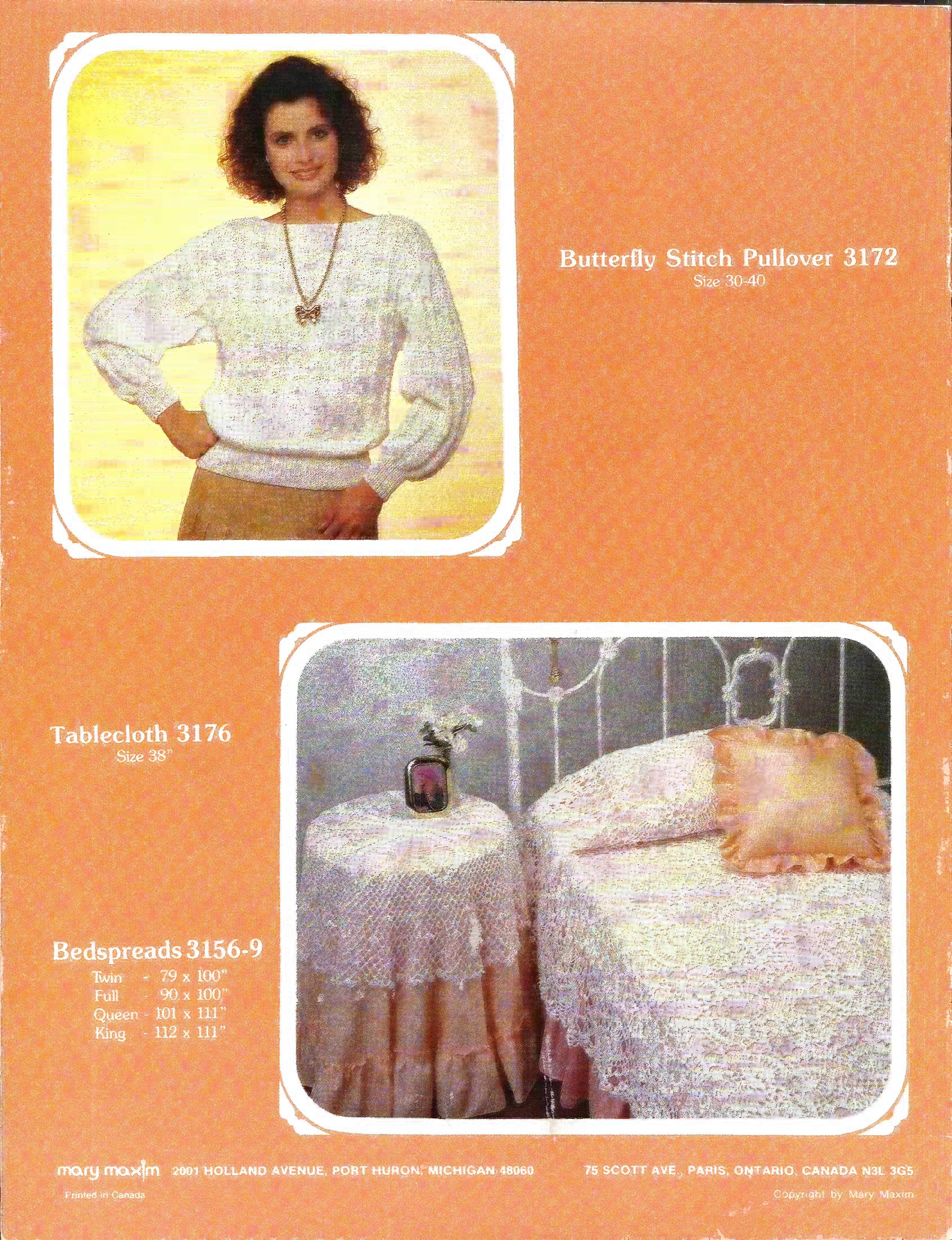 Crochet Cotton Book 2, Mary Maxim No. 27598, circa 1988