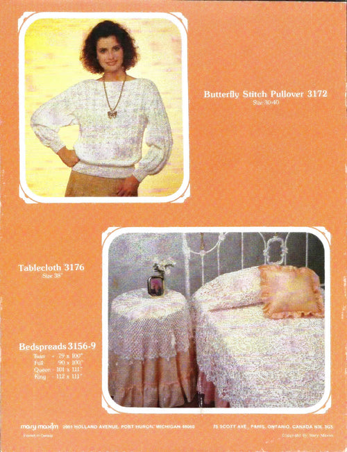 Crochet Cotton Book 2, Mary Maxim No. 27598, circa 1988