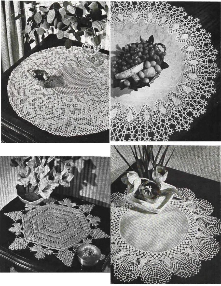 Priscilla Centerpieces, Coats ONT 276 (1951)