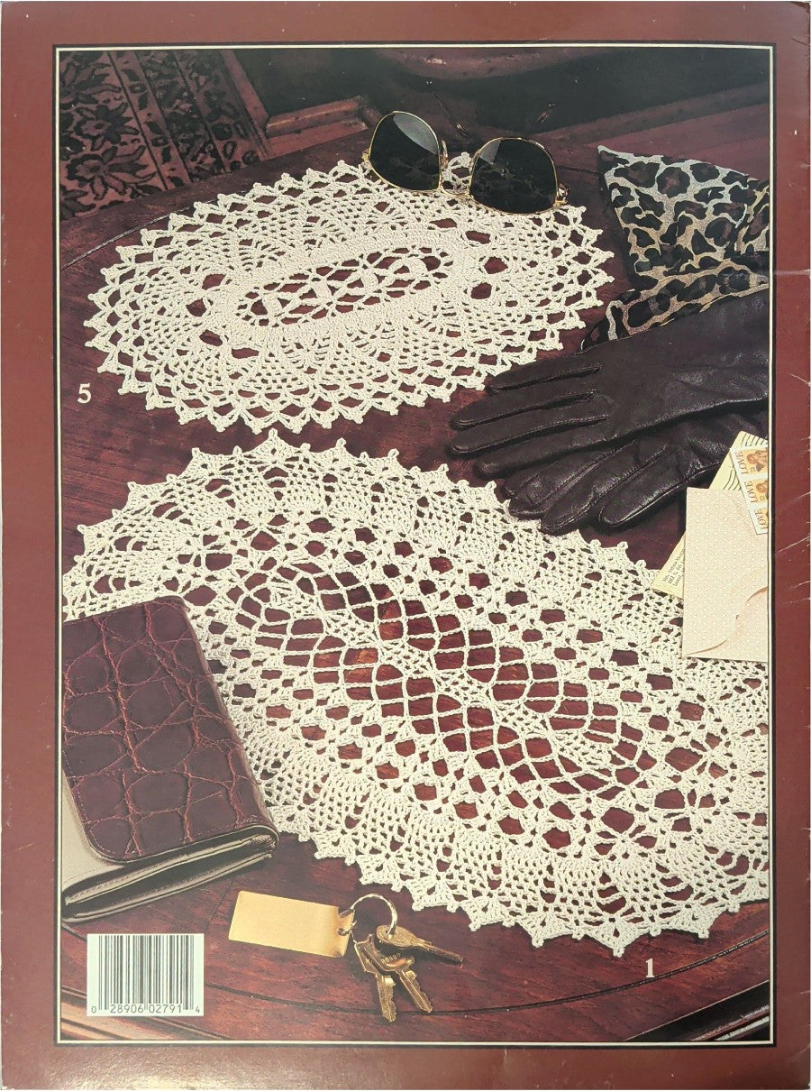Oval Doilies to Crochet — Leisure Arts Leaflet 2791, 1995