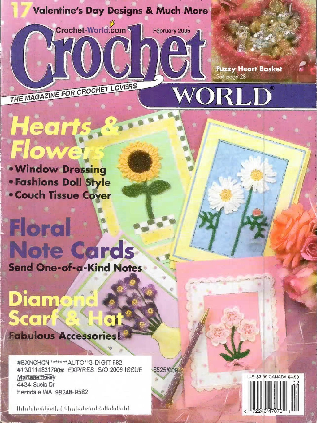 Crochet World February 2005 (Volume 28 Number 1)