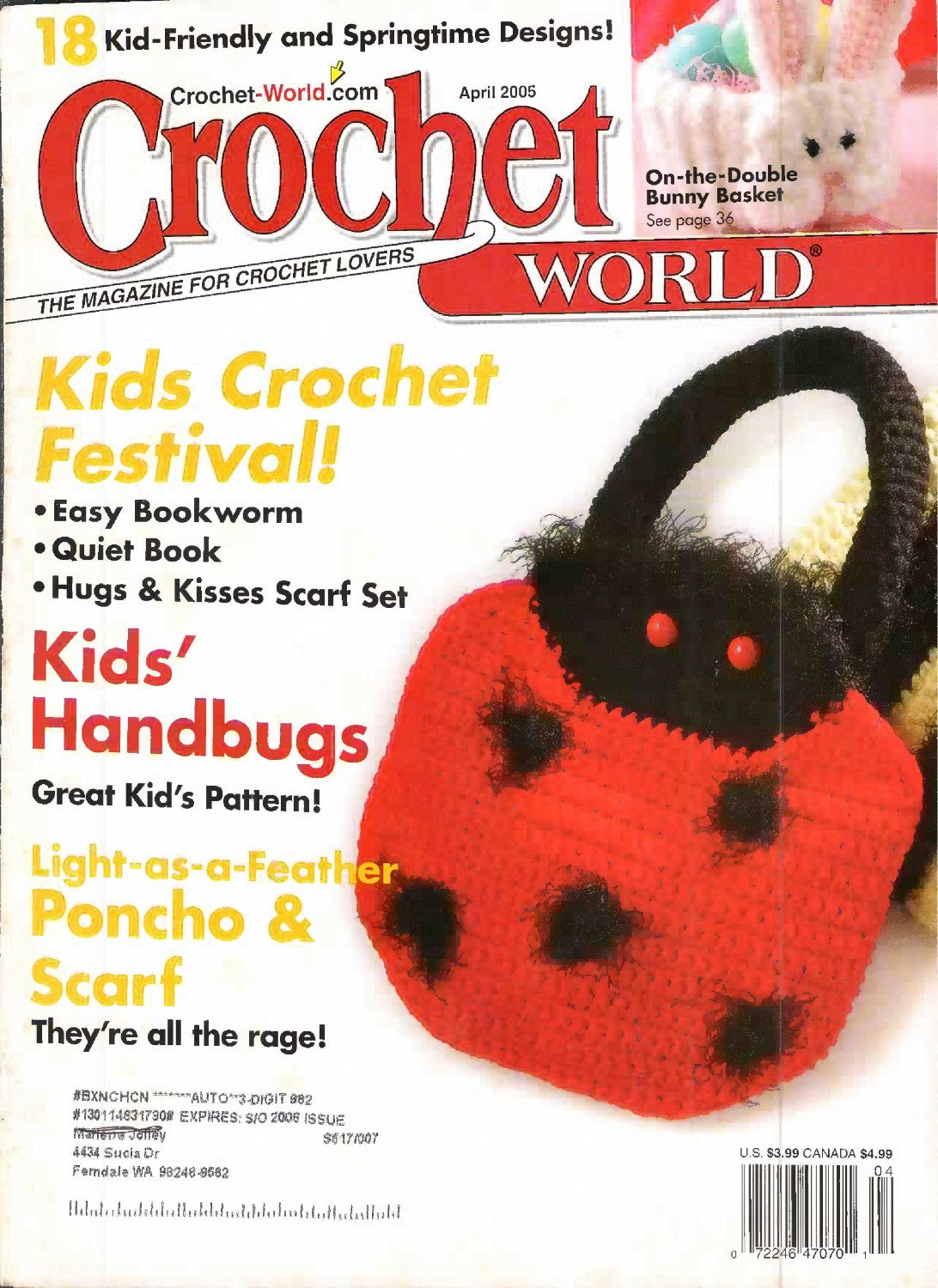 Crochet World April 2005 (Volume 28 Number 2)